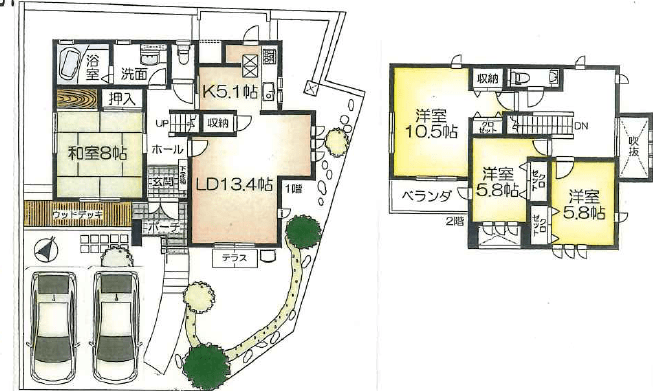 神戸市西区学園西町4丁目 中古戸建